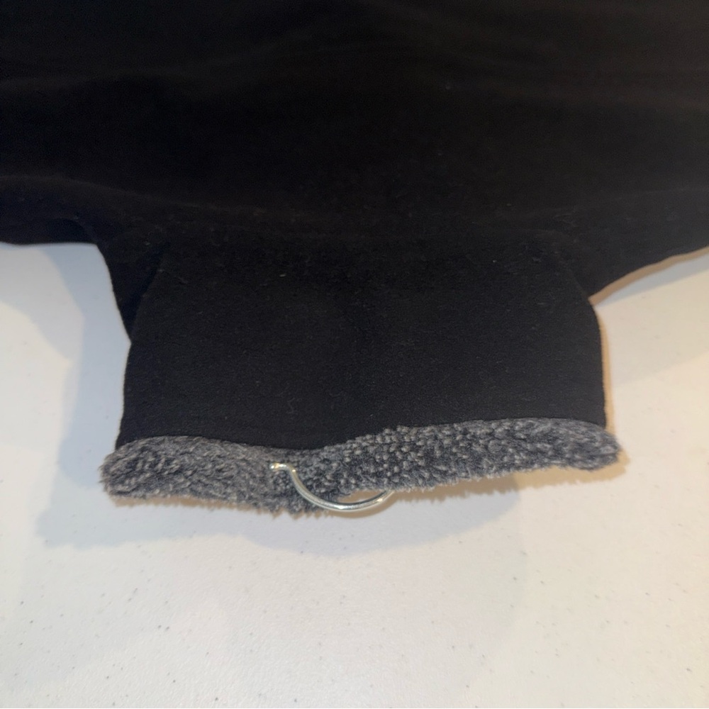J. Jill Wool Blend Coat Women’s Size Medium Black Pea Coat‎ Mid Length 3 Button - Picture 8 of 12